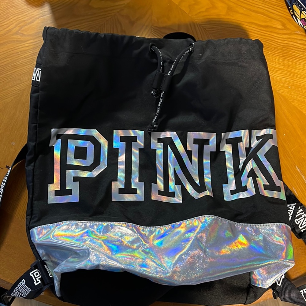 PINK bag with straps